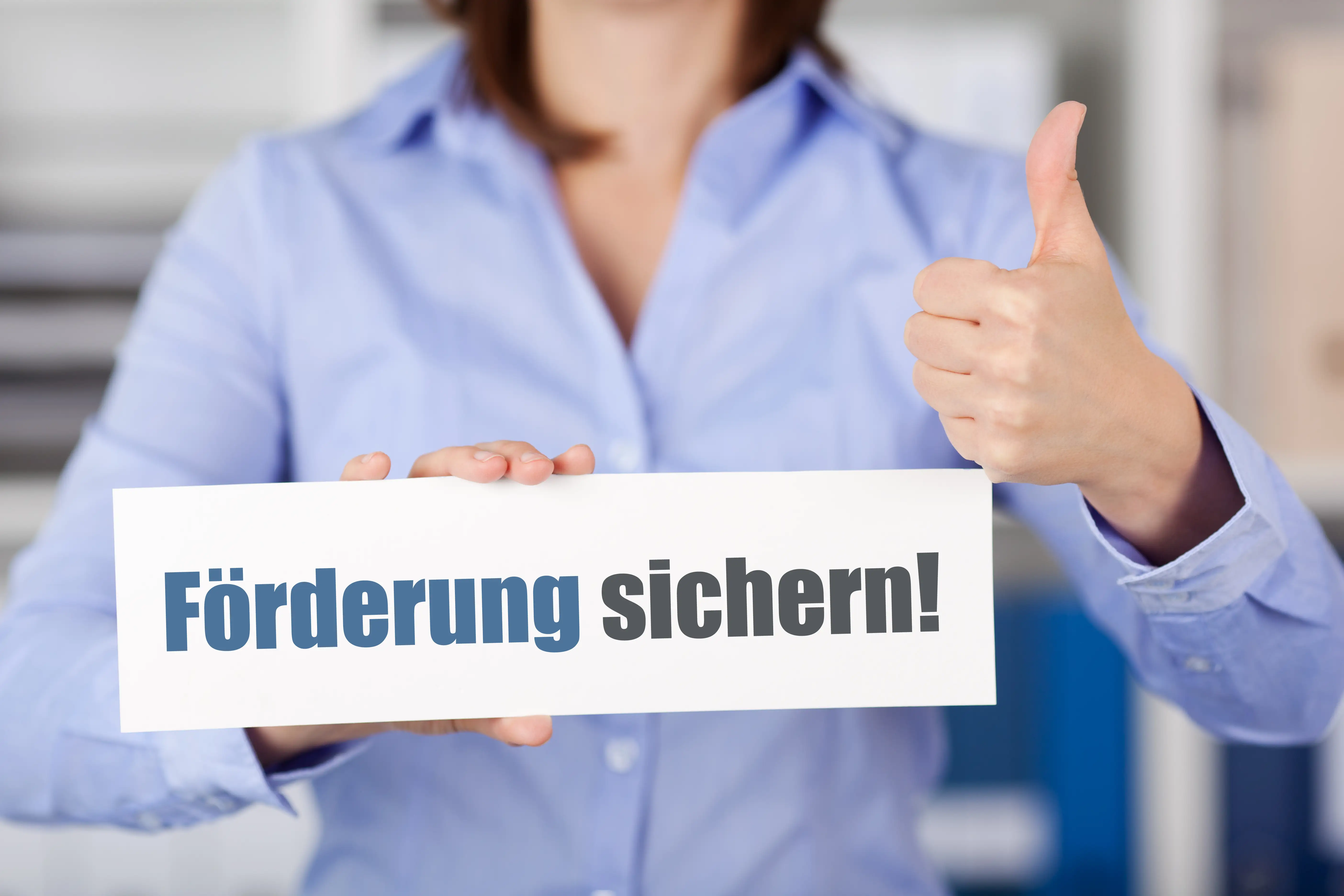 Förderung sichern